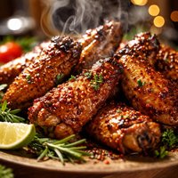 Oven Roasted Wings of Chicken