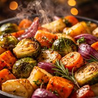 Oven Roasted Winter Vegetables