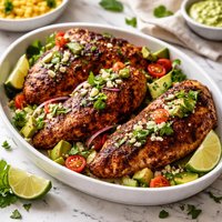 Oven Smoked Southwest Chicken