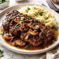 Oven Steak and Gravy