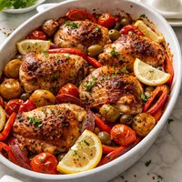 Oven Style Spanish Chicken