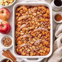 Overnight Apple French Toast