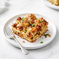 Overnight Bagel Bake