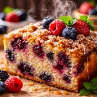 Overnight Berry Coffee Cake
