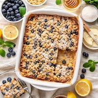 Overnight Blueberry Coffee Cake