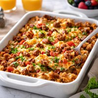 Overnight Breakfast Brunch Casserole