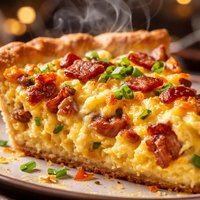 Overnight Breakfast Pie