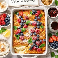 Overnight Cheesy Brunch Blintz