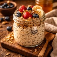 Overnight Oatmeal in a Jar