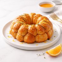 Overnight Orange Glazed Monkey Bread
