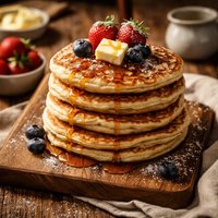 Overnite Sourdough Pancakes