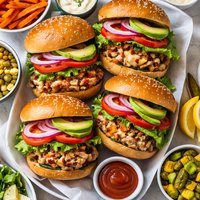 Overstuffed Turkey Burgers Ellie Krieger