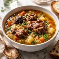 Oxtail Barley Soup