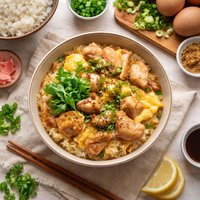 Oyako Don Chicken and Egg Rice Bowl