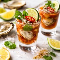 Oyster Shooter Adult Beverage