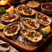 Oysters Meltzerenfuego