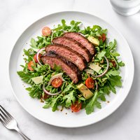 P90x Steak and Arugula Saladlevel Iii