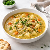 P R Soup Potato Rice Soup