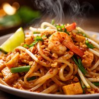 Pad Thai or Thai Fried Noodle