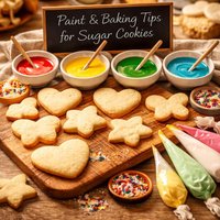Paint and Baking Tips for Sugar Cookies