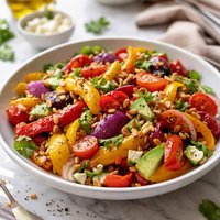 Painted Desert Roasted Pepper Salad