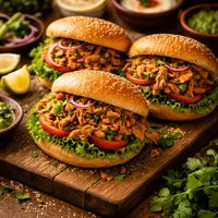 Pakistani Chicken Sandwiches