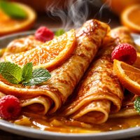 Palacinky Slovak Crepes Suzettes