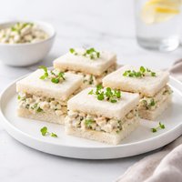 Pampered Chef Chicken Salad Tea Sandwiches