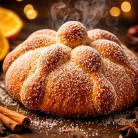 Pan De Muerto Mexican Bread of the Dead