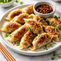 Pan Fried Pork Dumplings