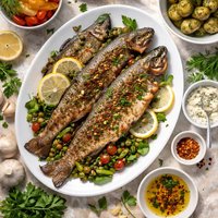 Pan Fried Rainbow Trout