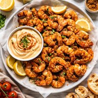 Pan Fried Shrimp with Creole Mayonnaise