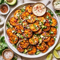 Pan Fried Sweet Potatoes