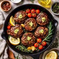 Pan Roasted Beef Medallions