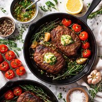 Pan Seared Filet Mignon