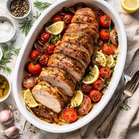 Pancetta Baked Pork Fillet