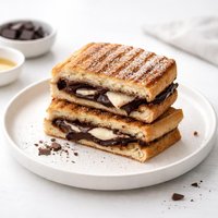 Panini with Chocolate and Brie