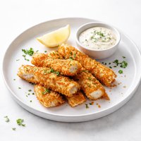 Panko Crusted Tilapia Sticks