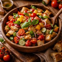 Panzanella Italian Bread Salad