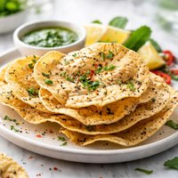 Papadum Lentil Crackers