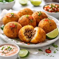 Papas Rellenas Fried Stuffed Potatoes