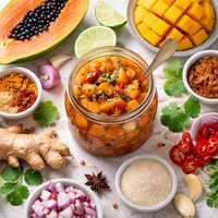 Papaya Mango Chutney