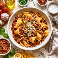 Pappardelle Bolognese