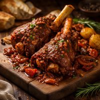 Paprika Lamb Shanks