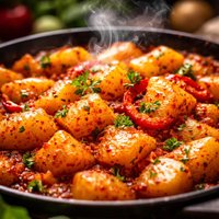 Paprikas Burgonya Paprika Potatoes