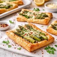 Parmesan Asparagus Puff