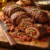 Parmesan Beef Braciole