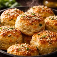 Parmesan Butter Pan Biscuits