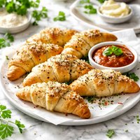 Parmesan Cheese Biscuit Crescents