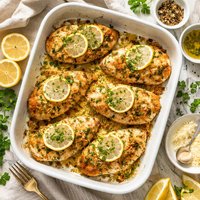 Parmesan Chicken Breasts with Lemon No Tomatoes